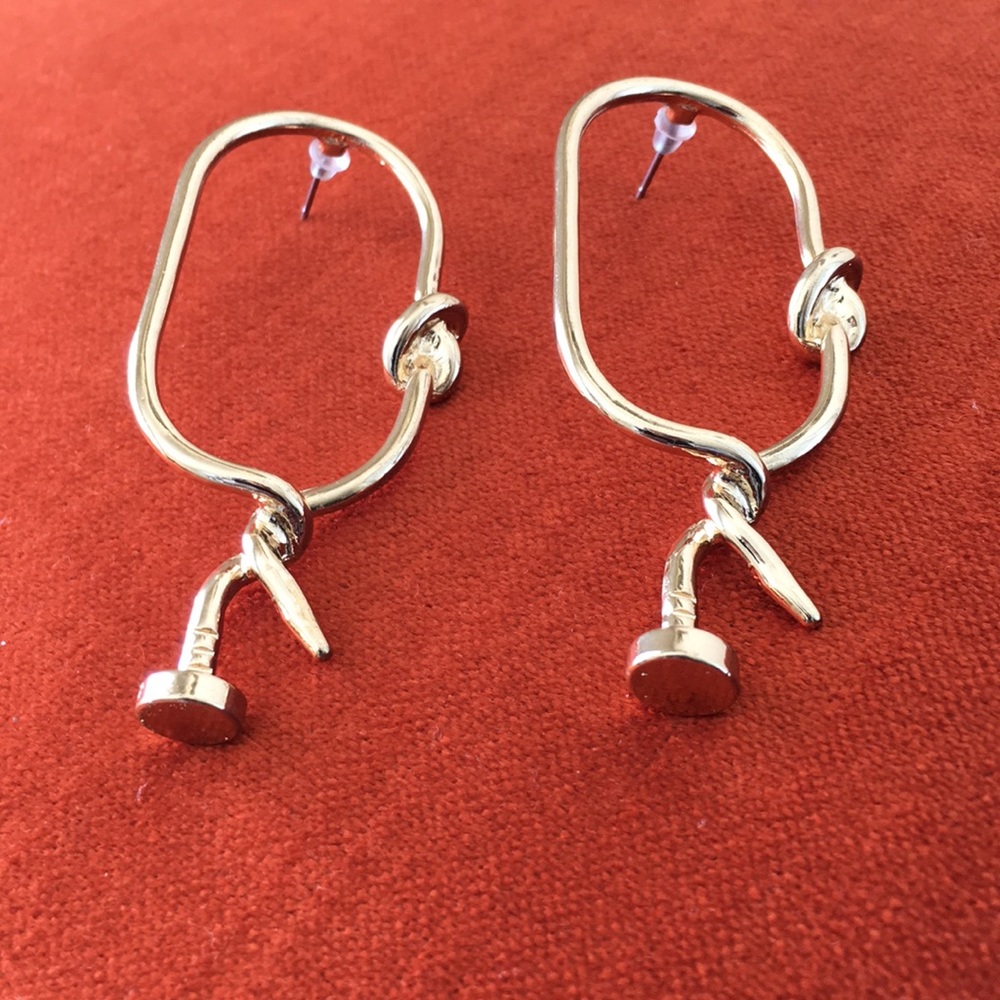 Oversized Hyperbole Abstract Earrings